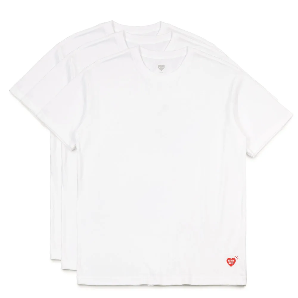 3-Pack Set Tee | White