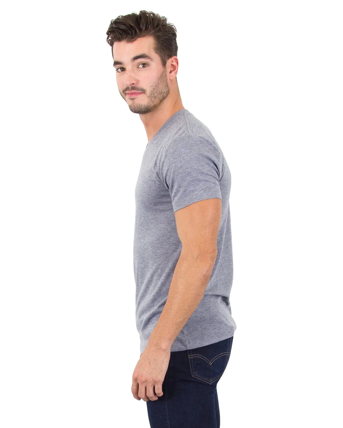 3320 Triblend V-Neck