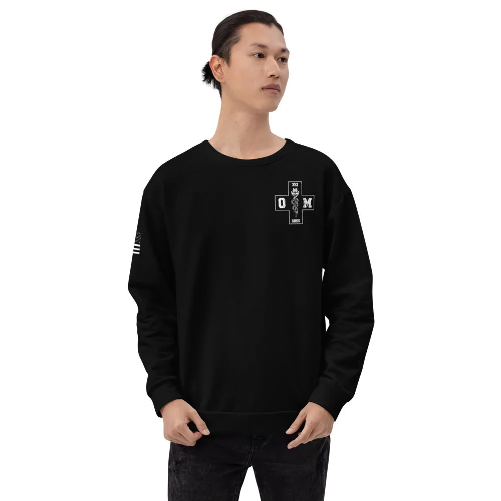 352d SOSS/OSM Store 1 Core Men's Crewneck Performance Sweatshirt - En8c9fBLK