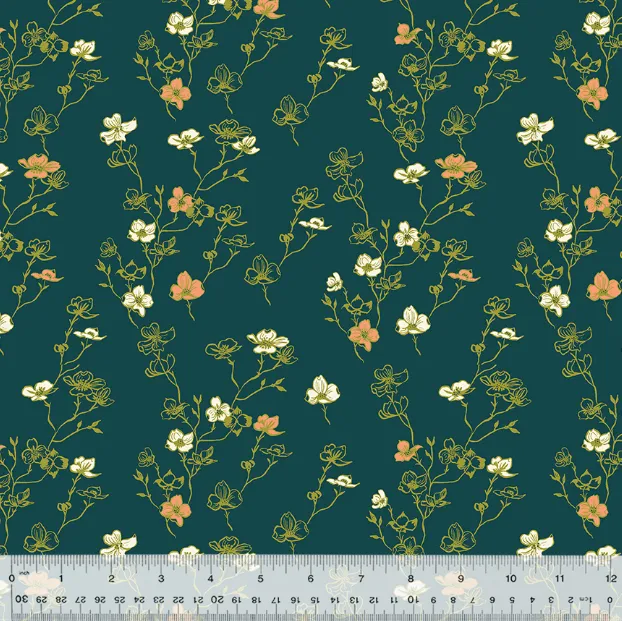 44"- 45" - In the Garden | Dogwood Mossy