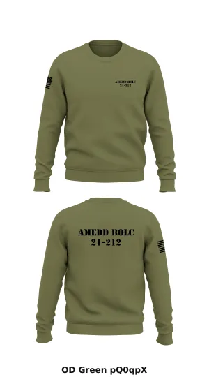 A Co, 187th MED DN Store 1 Core Men's Crewneck Performance Sweatshirt - pQ0qpX