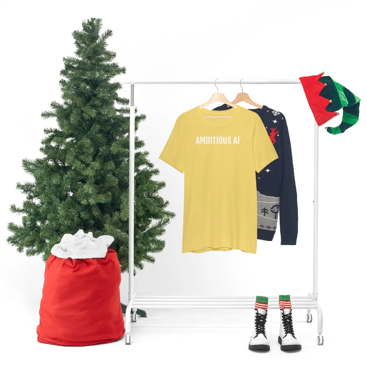 Ambitious AF - Unisex Jersey Short Sleeve Tee