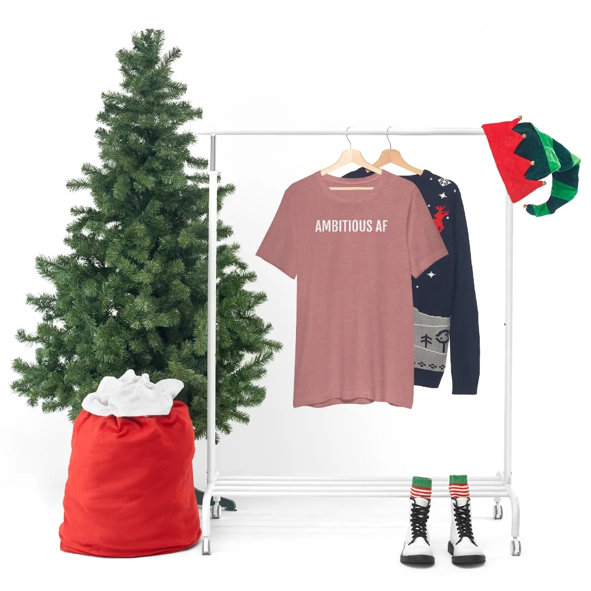 Ambitious AF - Unisex Jersey Short Sleeve Tee