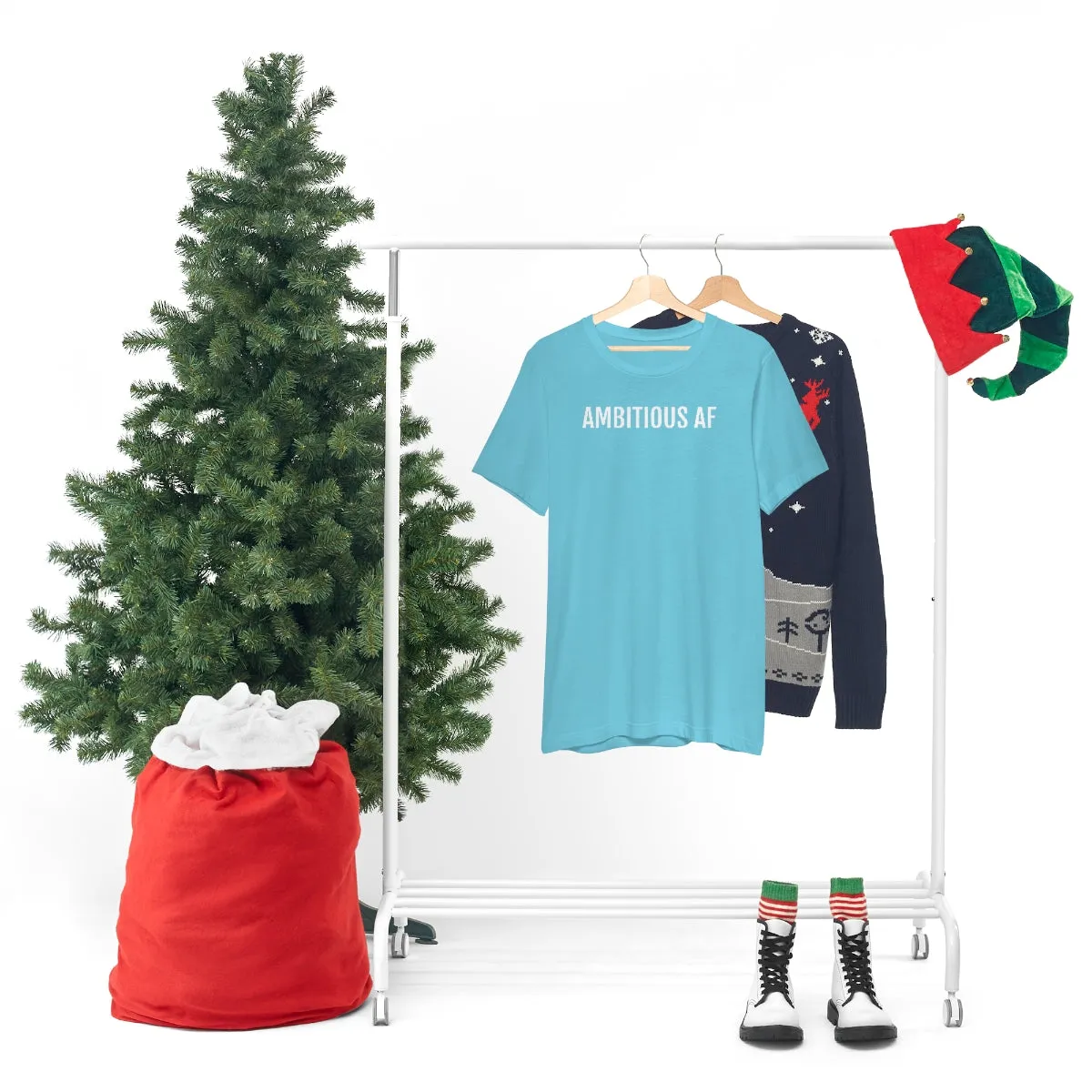 Ambitious AF - Unisex Jersey Short Sleeve Tee