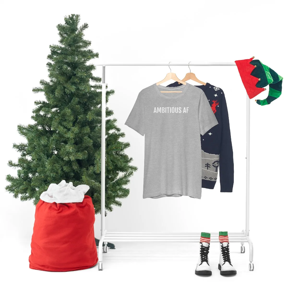 Ambitious AF - Unisex Jersey Short Sleeve Tee