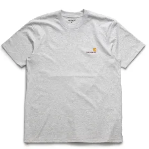American Script Tee | Grey Heather