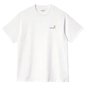 American Script Tee | White