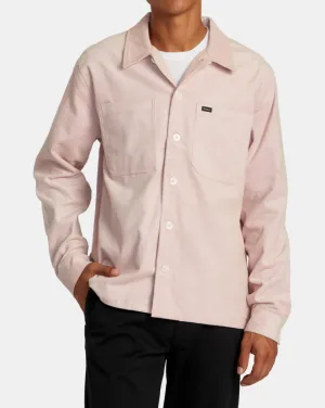 AMERICANA CORDUROY OVERSHIRT - PALE MAUVE