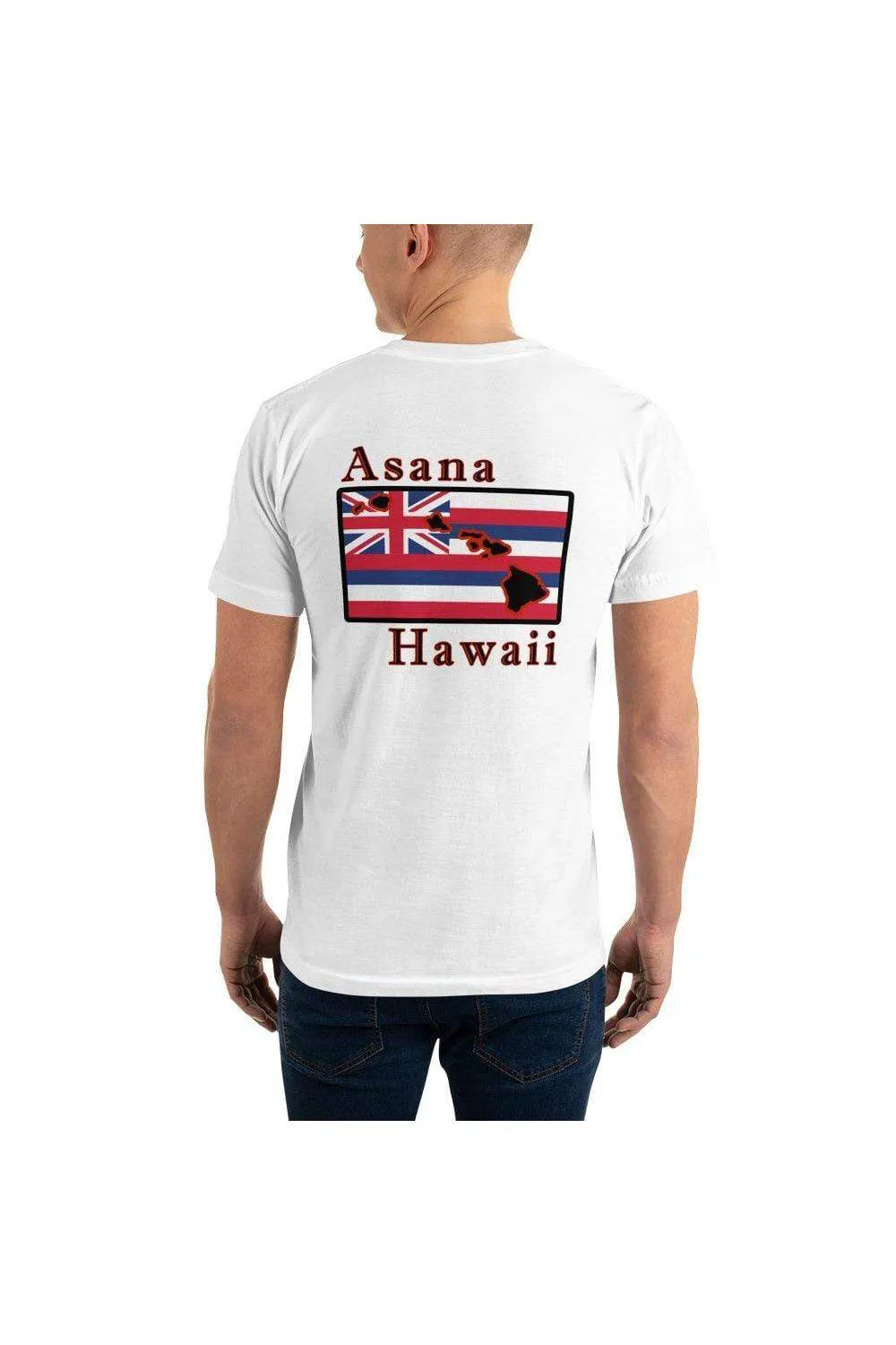 Asana Hawaii Islands Flag T-Shirt