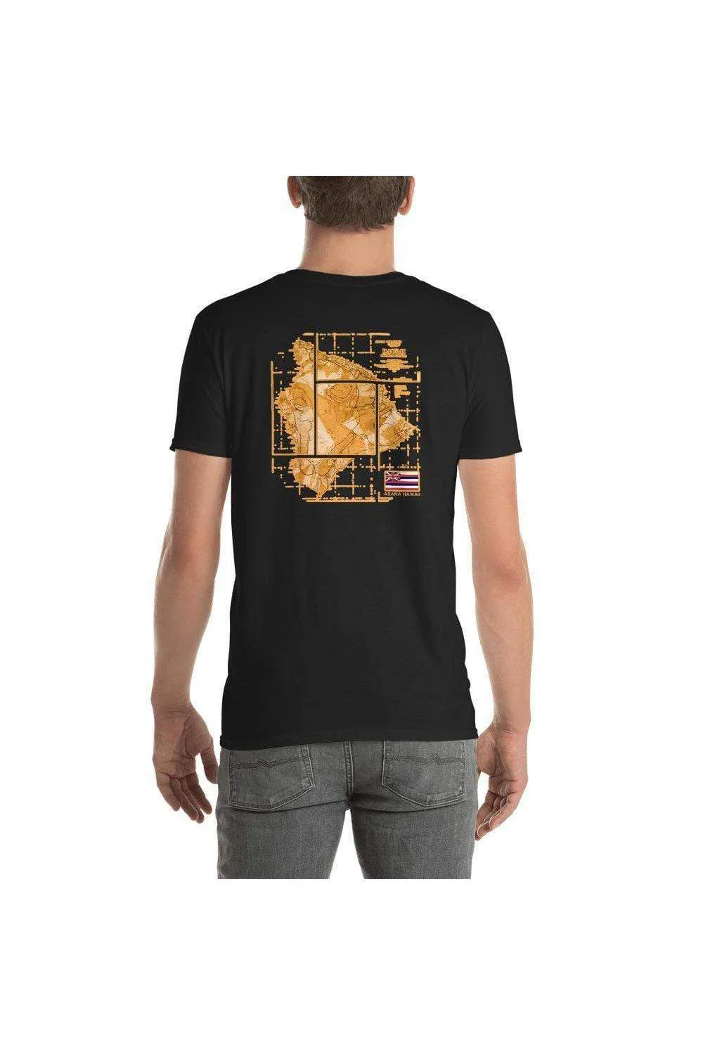 Asana Hawaii Vintage Lands Short-Sleeve Unisex T-Shirt