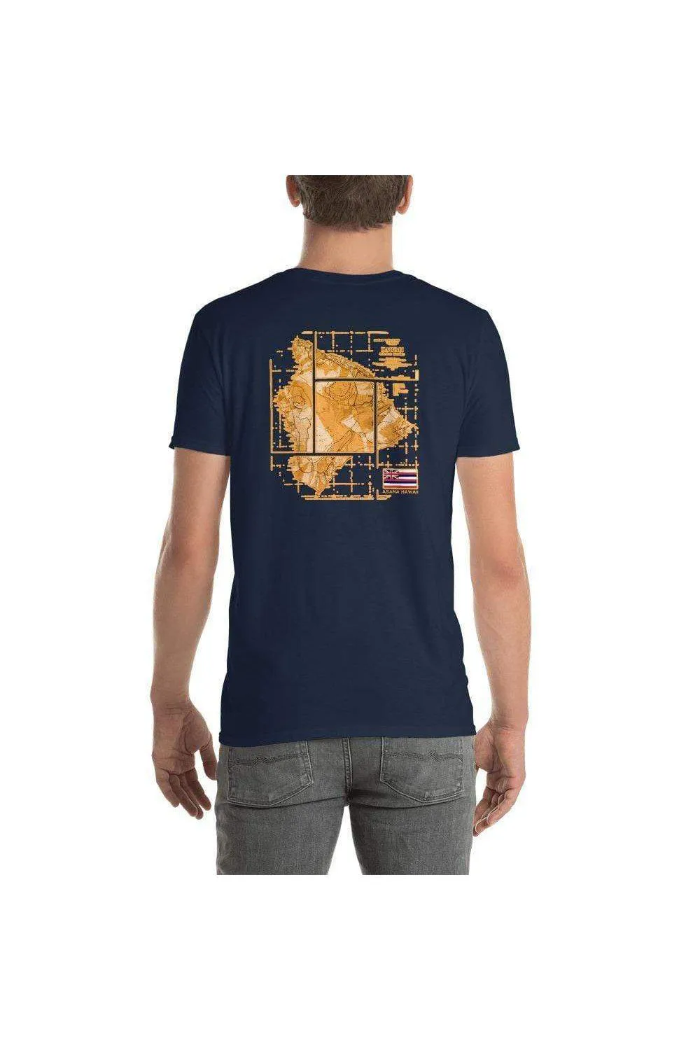 Asana Hawaii Vintage Lands Short-Sleeve Unisex T-Shirt