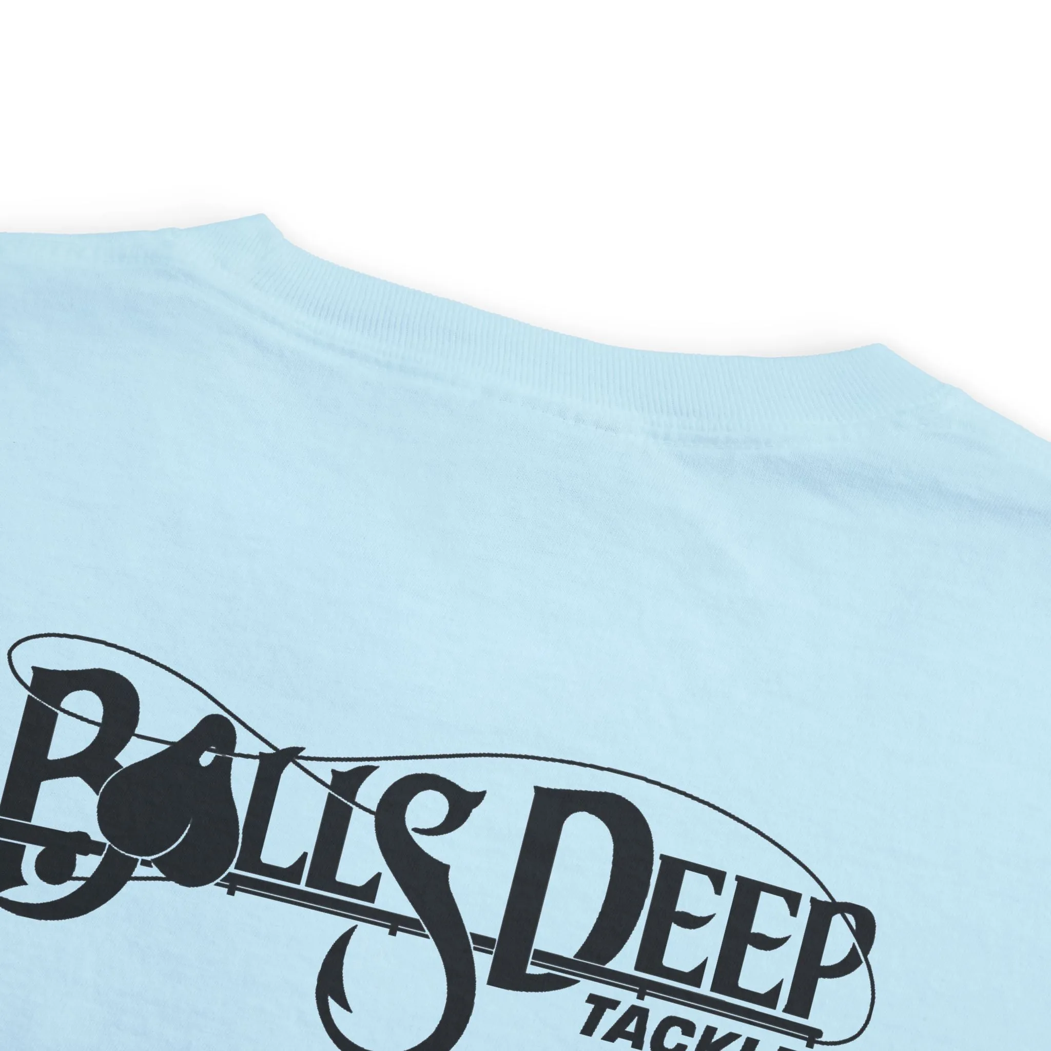 Balls Deep Tackle Signature Logo Pocket Tee (Comfort Colors)