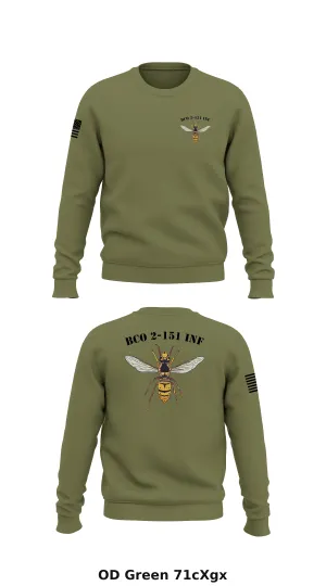 Bco 2-151 INF Store 1 Core Men's Crewneck Performance Sweatshirt - 71cXgx