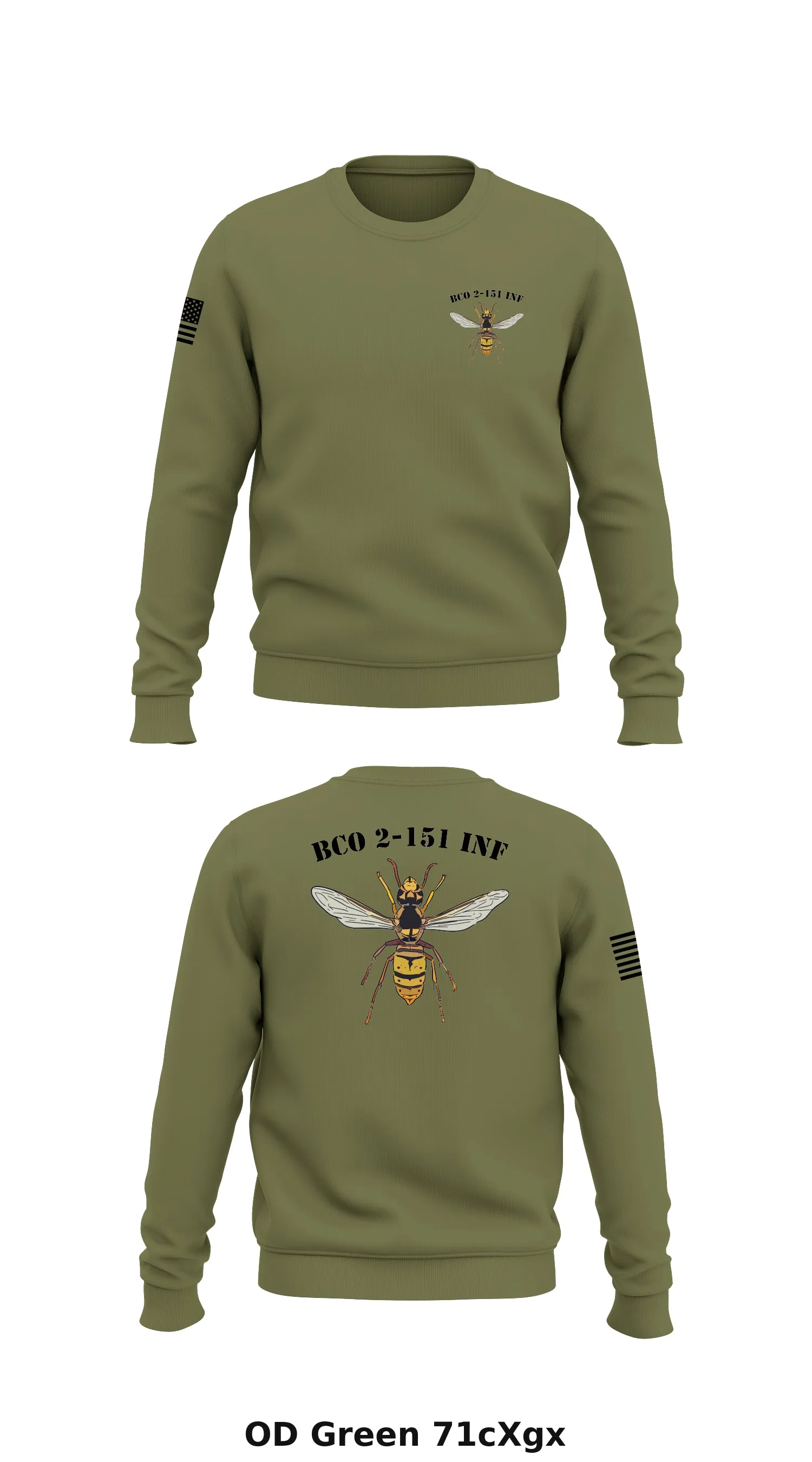 Bco 2-151 INF Store 1 Core Men's Crewneck Performance Sweatshirt - 71cXgx
