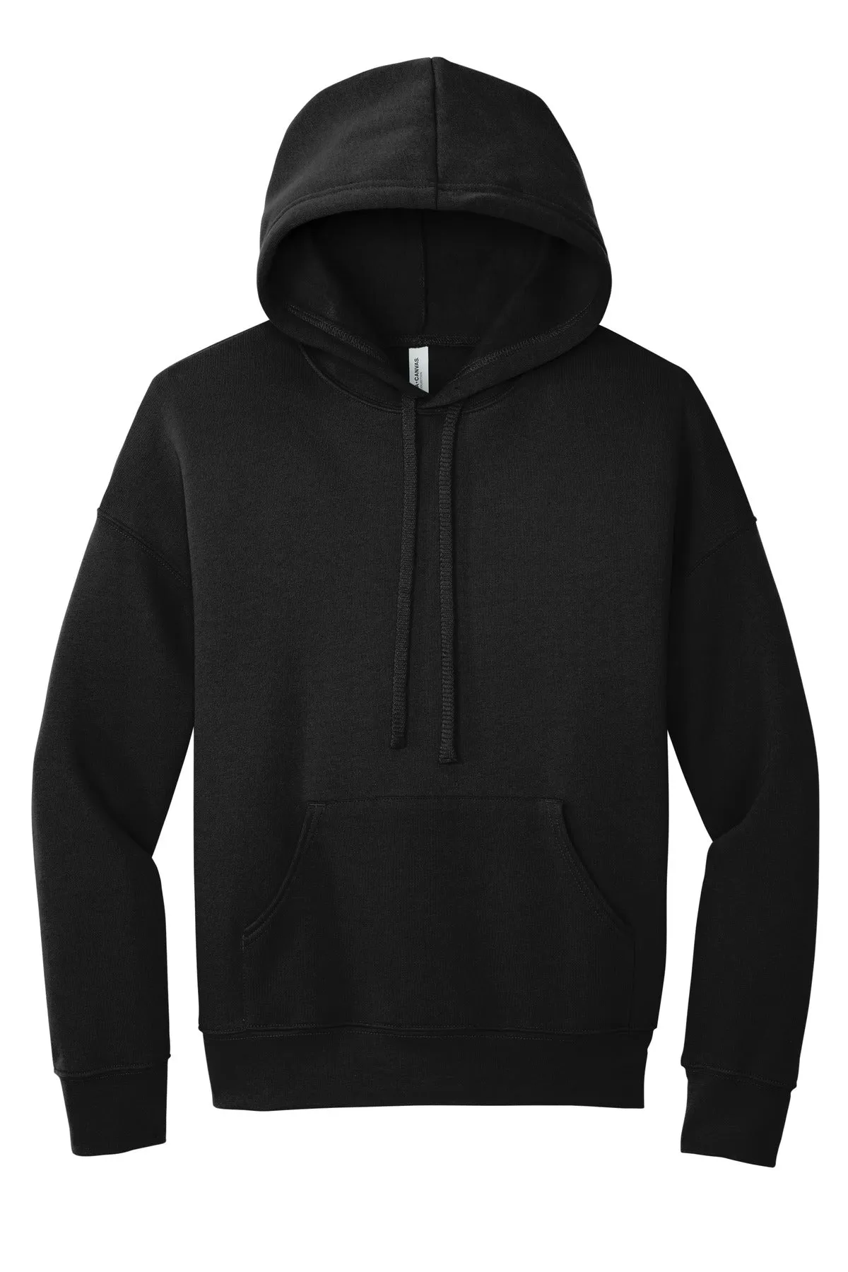 BELLA CANVAS  Unisex Sponge Fleece Pullover DTM Hoodie. BC3729 Black