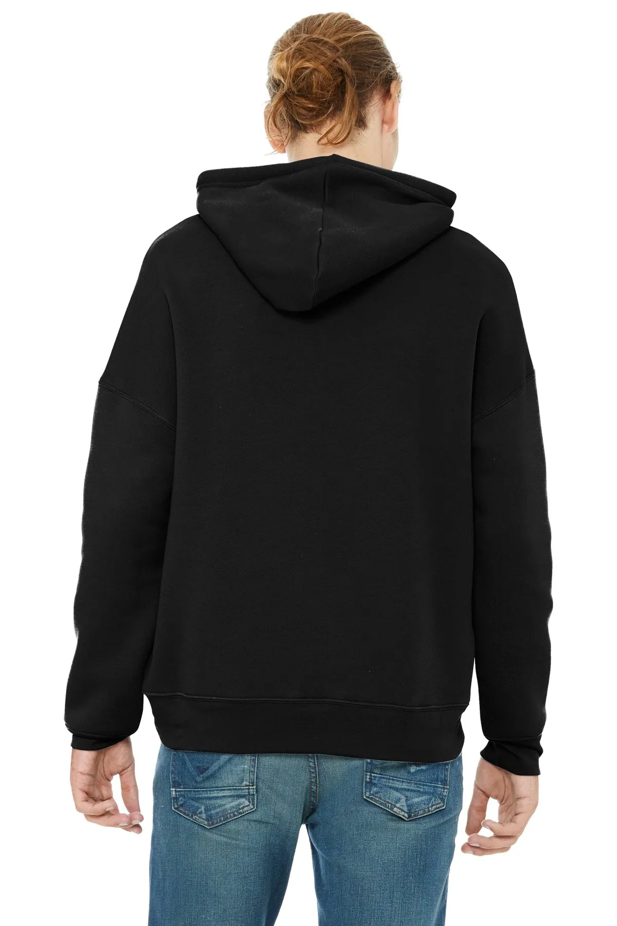 BELLA CANVAS  Unisex Sponge Fleece Pullover DTM Hoodie. BC3729 Black