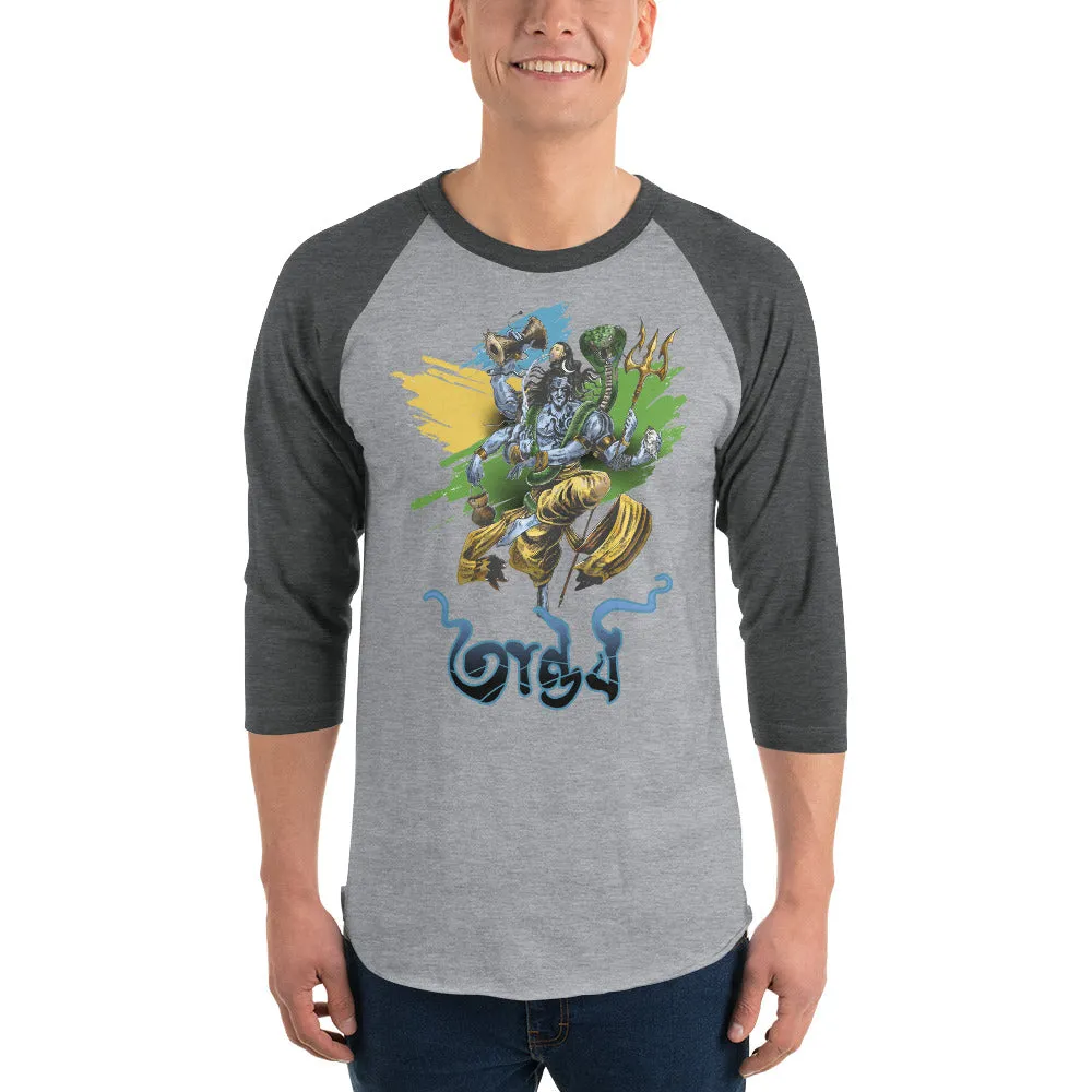 Bengali Unisex Fine Jersey Raglan Tee - Tandav