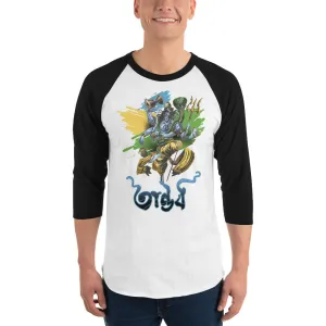 Bengali Unisex Fine Jersey Raglan Tee - Tandav