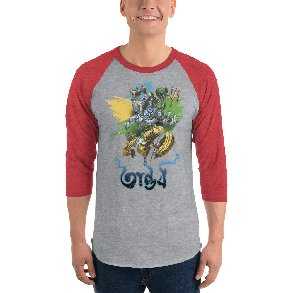 Bengali Unisex Fine Jersey Raglan Tee - Tandav