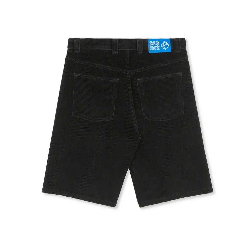 Big Boy Cords Shorts Black