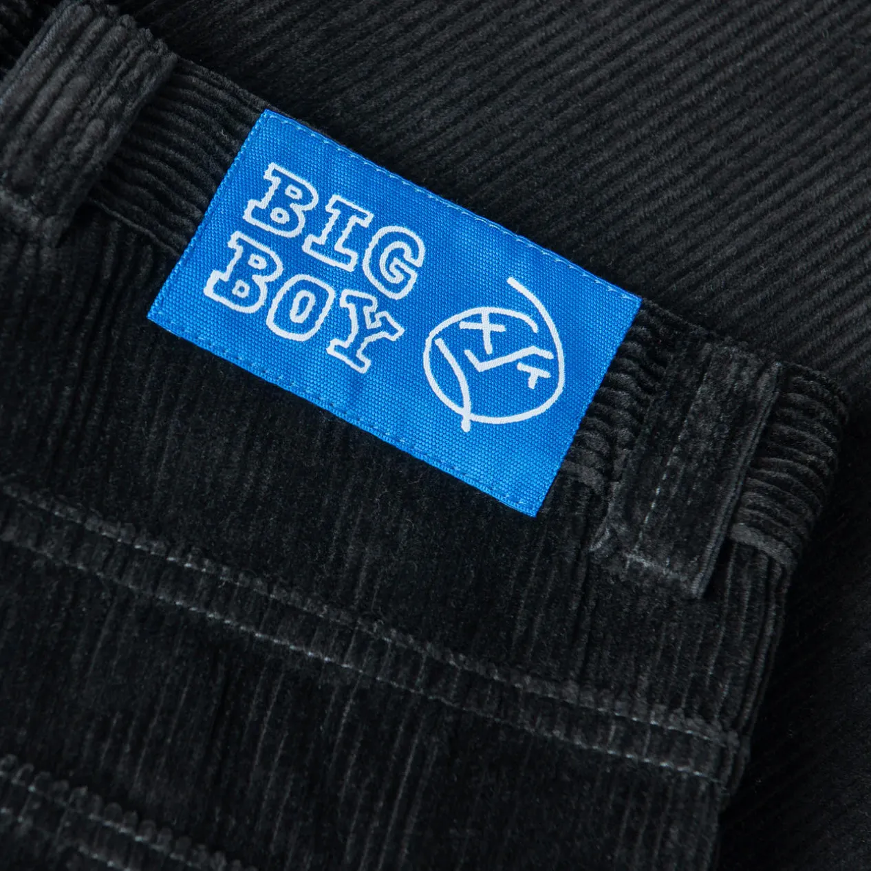 Big Boy Cords Shorts Black