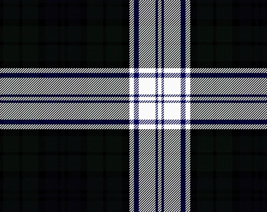 Black Watch Dress Modern Tartan Neck Tie