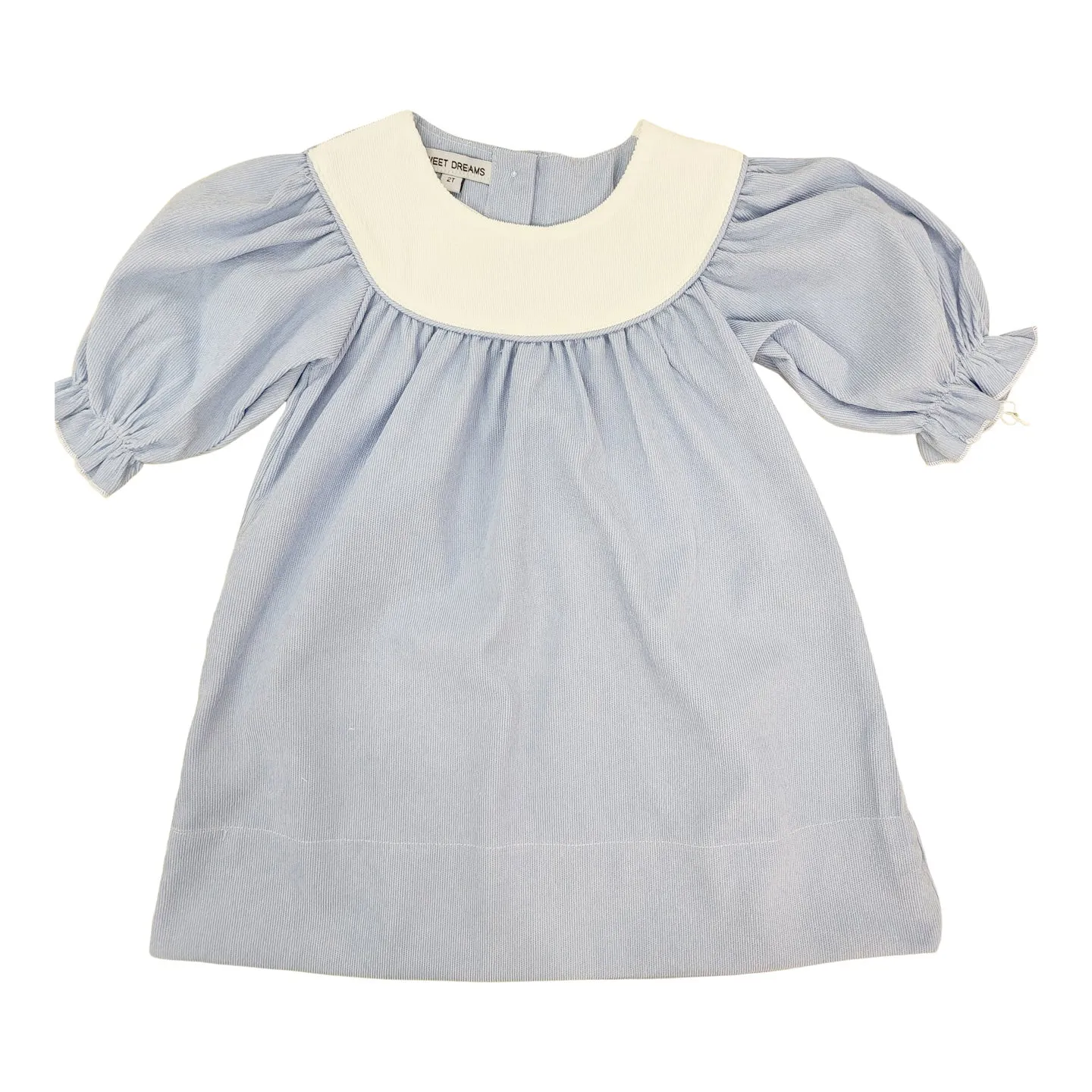Blue Corduroy Dress