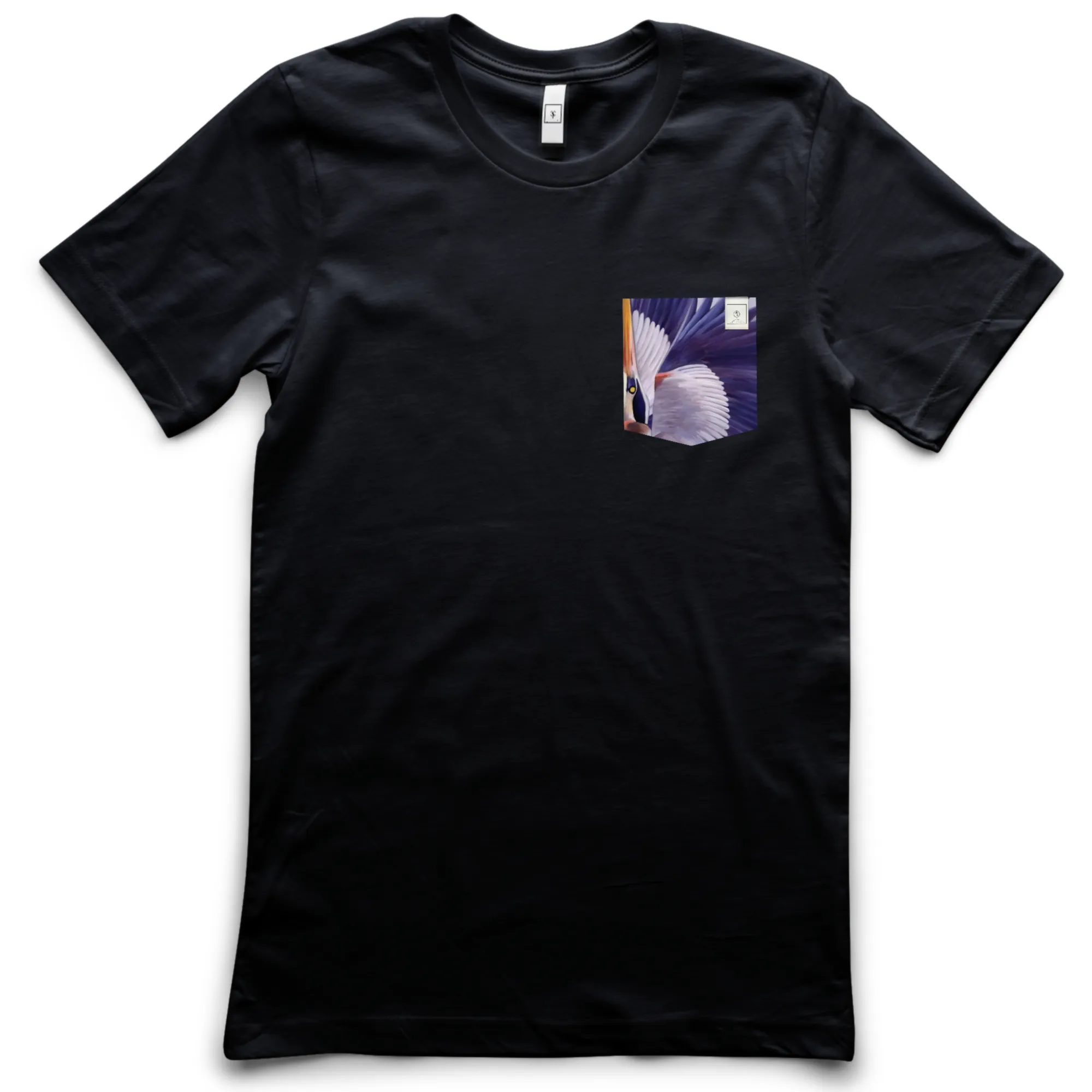 Blue Heron Men's Pocket Tee