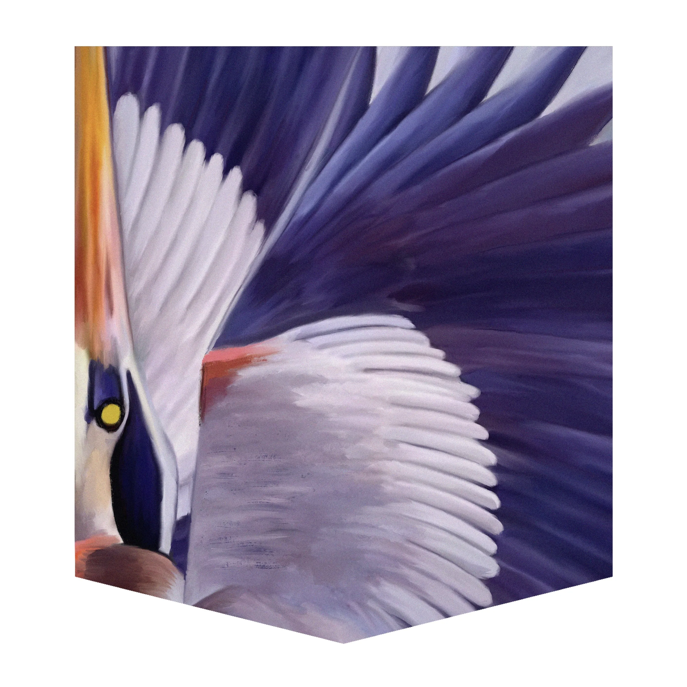 Blue Heron Men's Pocket Tee