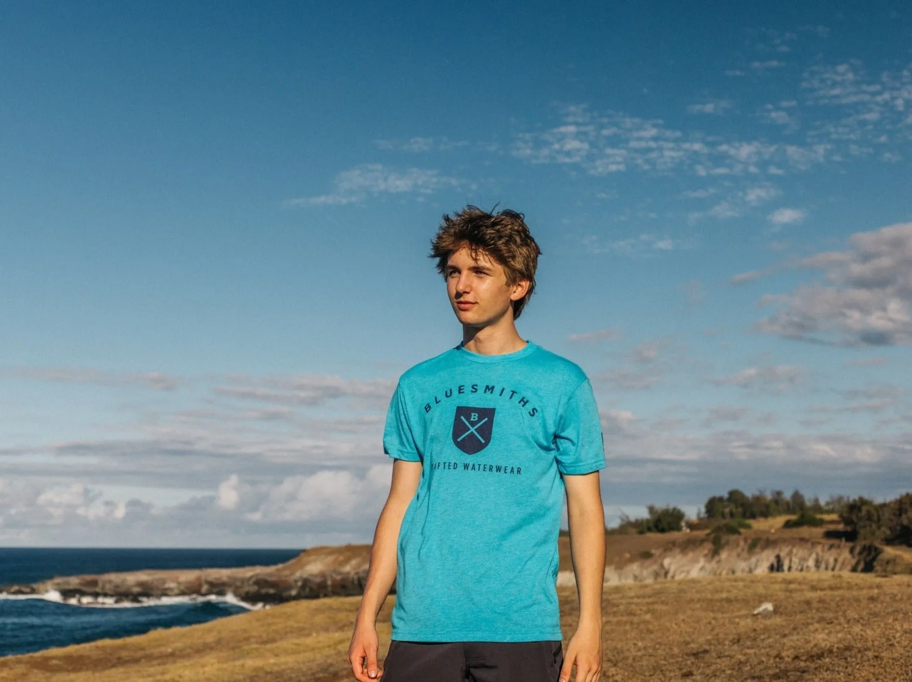 Bluesmiths Logo Men's Tee Shirt - Crafted Waterwear