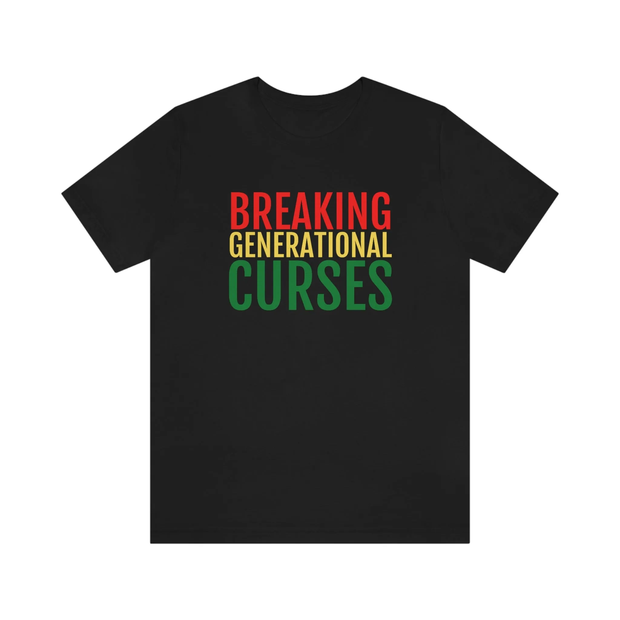 Breaking Generational Curses (BHM Edition) - Unisex Jersey Short Sleeve Tee