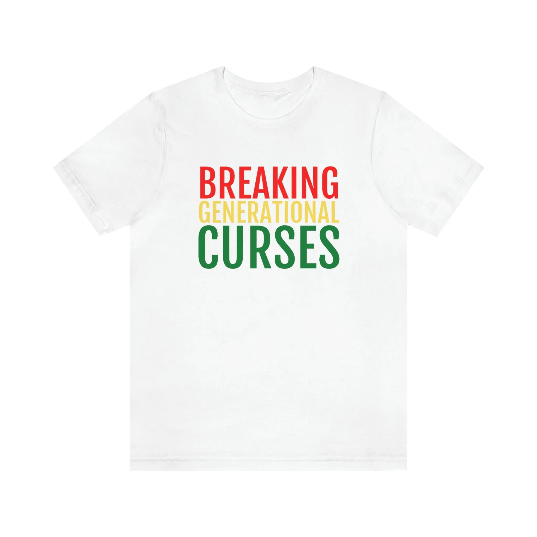 Breaking Generational Curses (BHM Edition) - Unisex Jersey Short Sleeve Tee