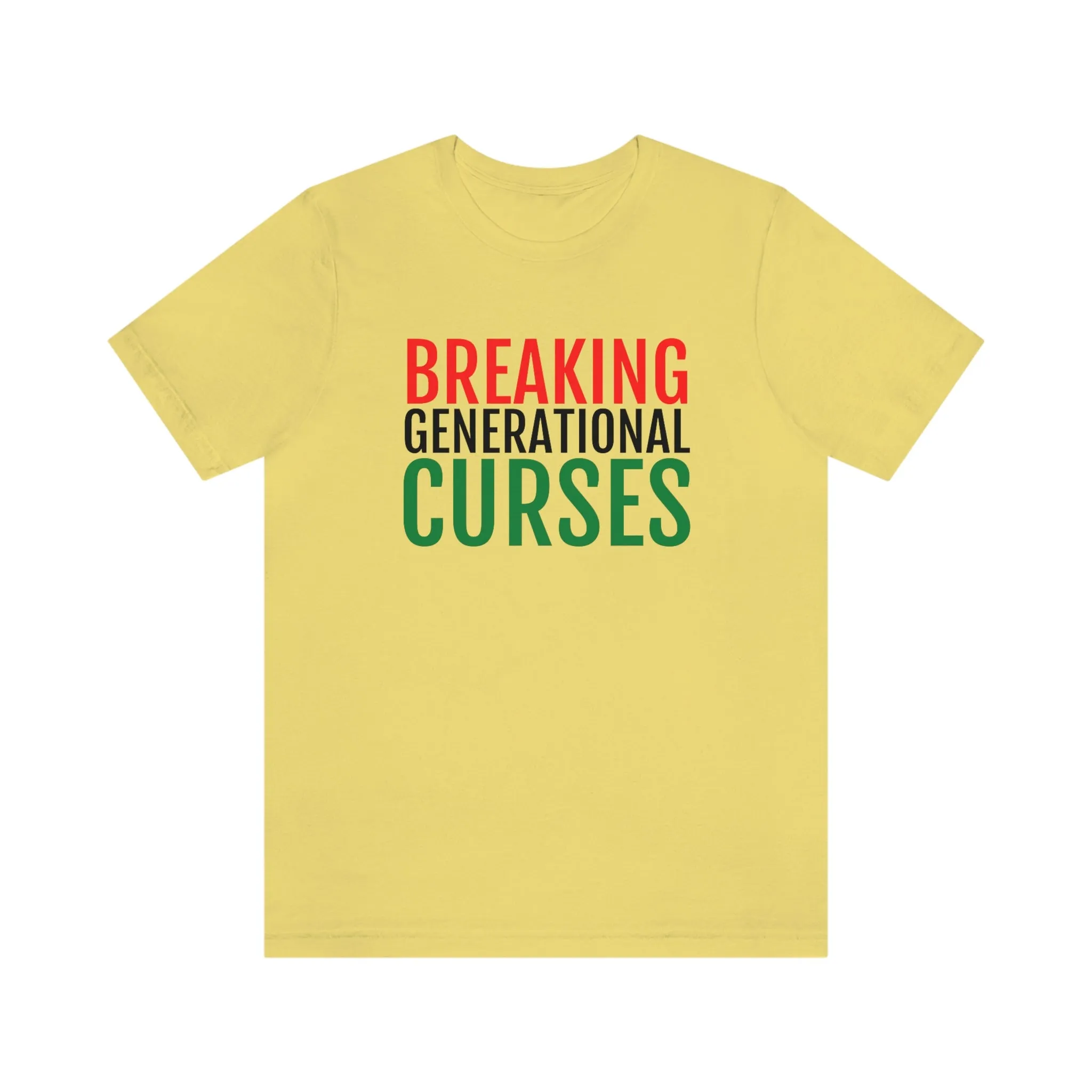 Breaking Generational Curses (BHM Edition) - Unisex Jersey Short Sleeve Tee