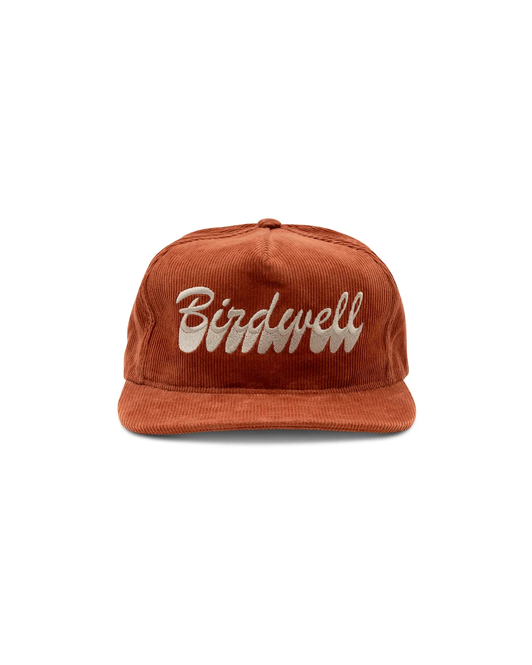 Brushstroke Cord Hat - Rust