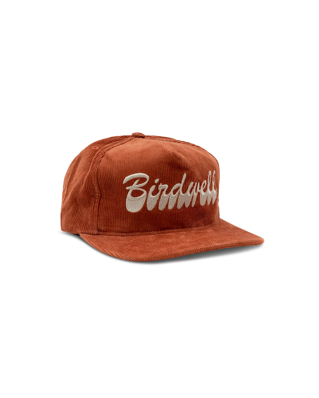 Brushstroke Cord Hat - Rust