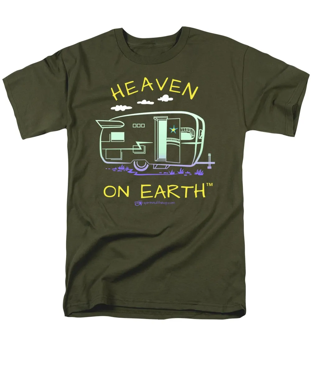 Camper/rv Heaven On Earth - Men's T-Shirt  (Regular Fit)