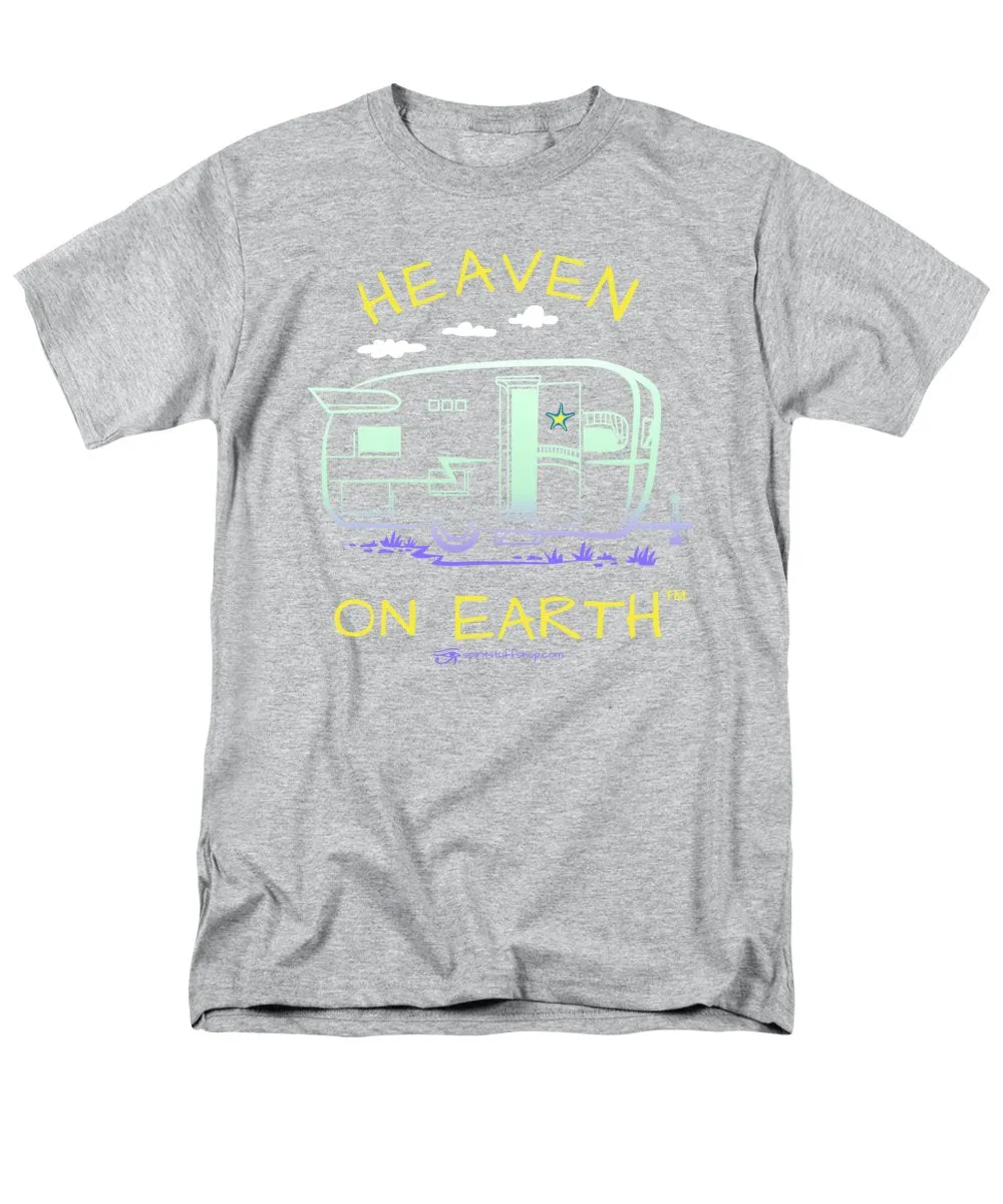 Camper/rv Heaven On Earth - Men's T-Shirt  (Regular Fit)
