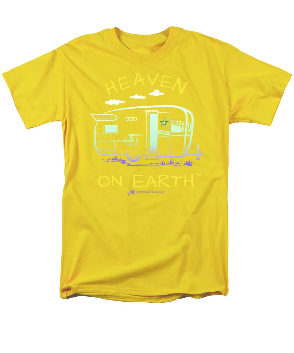 Camper/rv Heaven On Earth - Men's T-Shirt  (Regular Fit)