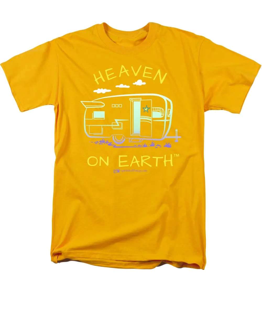 Camper/rv Heaven On Earth - Men's T-Shirt  (Regular Fit)