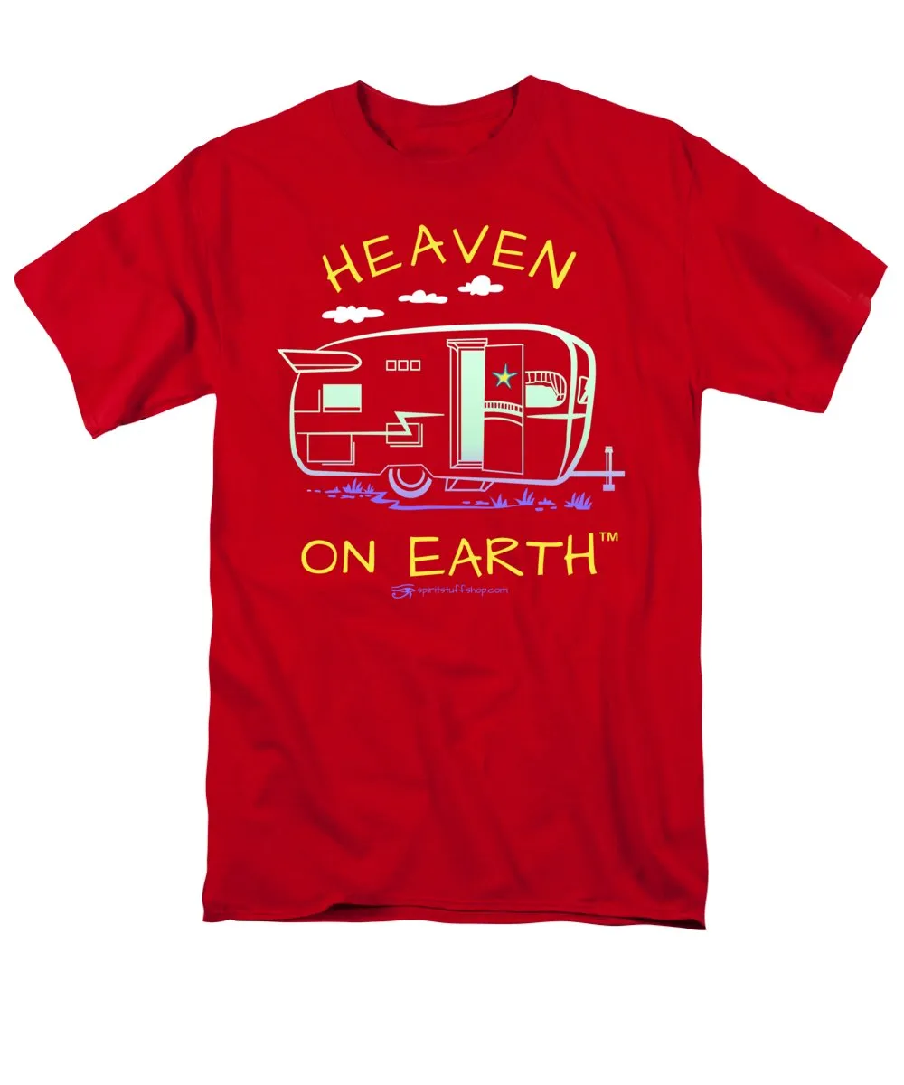 Camper/rv Heaven On Earth - Men's T-Shirt  (Regular Fit)