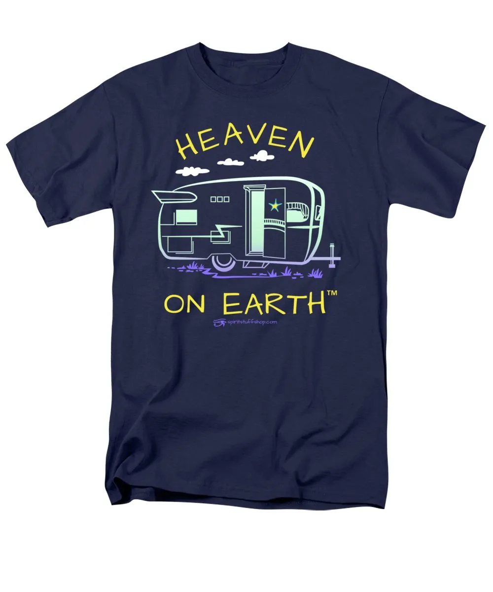 Camper/rv Heaven On Earth - Men's T-Shirt  (Regular Fit)