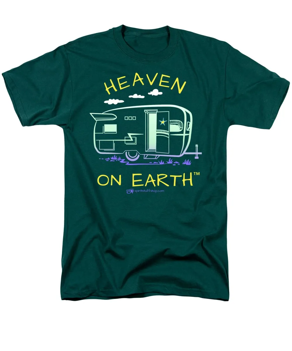 Camper/rv Heaven On Earth - Men's T-Shirt  (Regular Fit)
