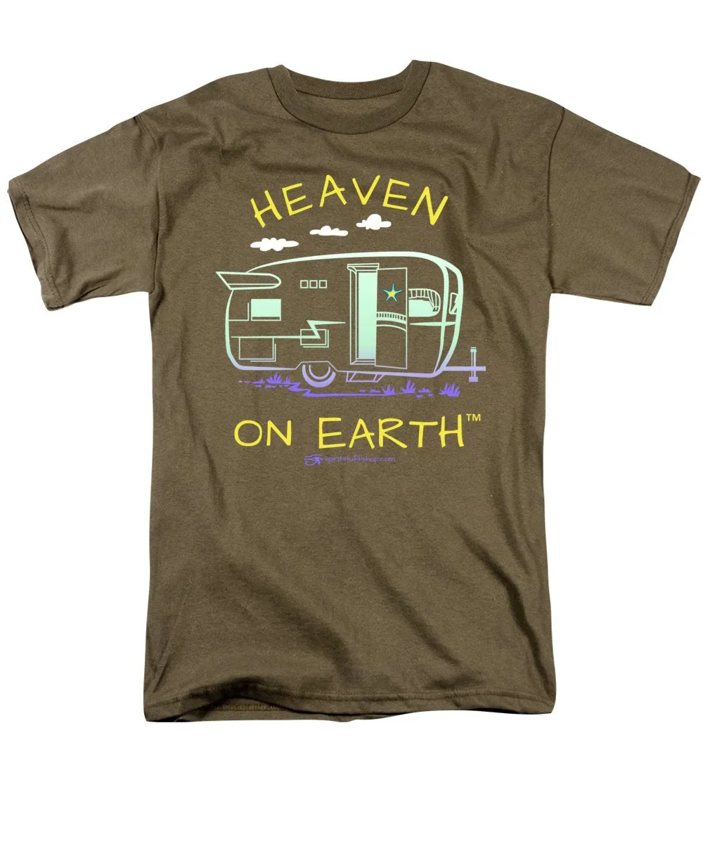 Camper/rv Heaven On Earth - Men's T-Shirt  (Regular Fit)