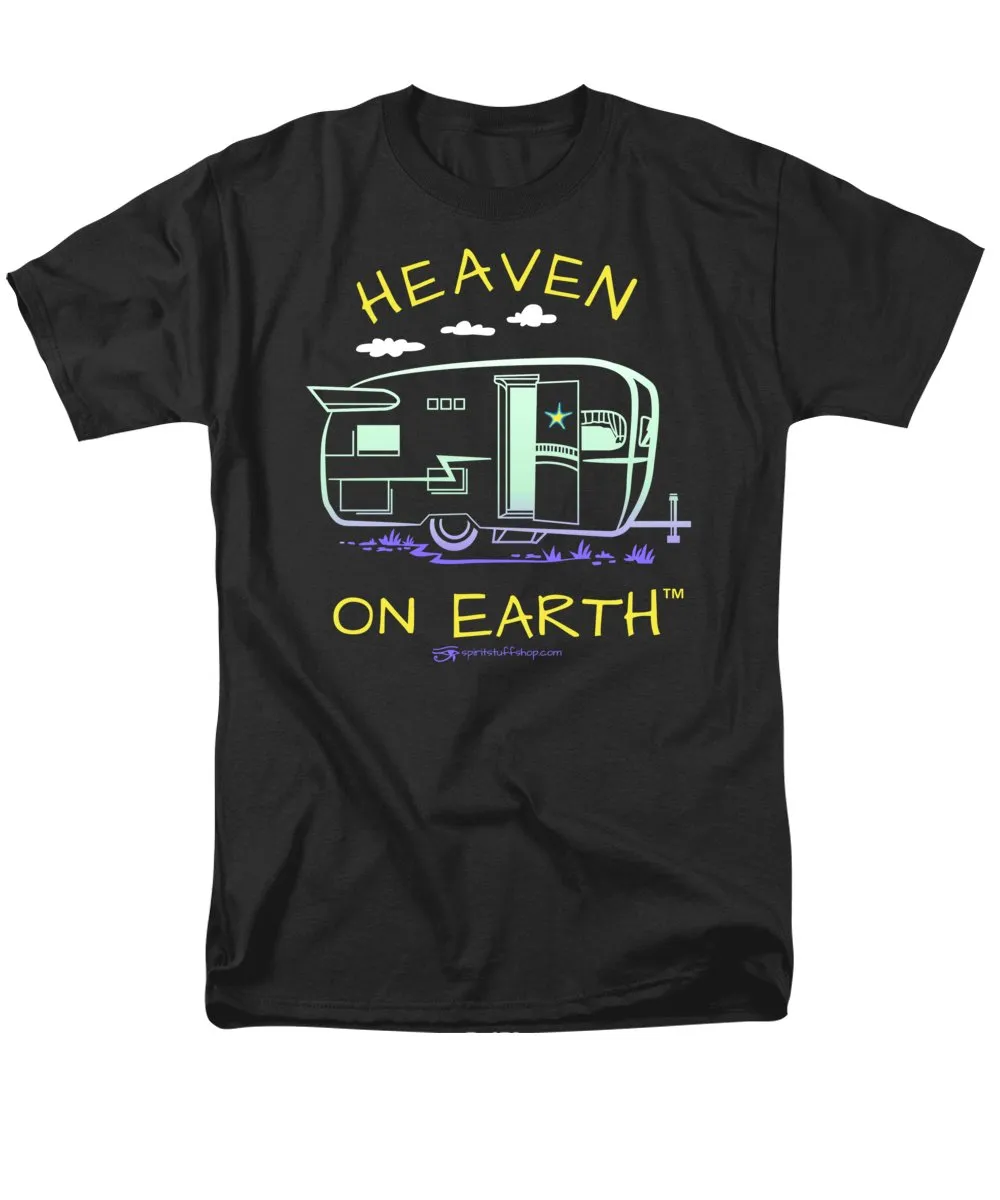 Camper/rv Heaven On Earth - Men's T-Shirt  (Regular Fit)