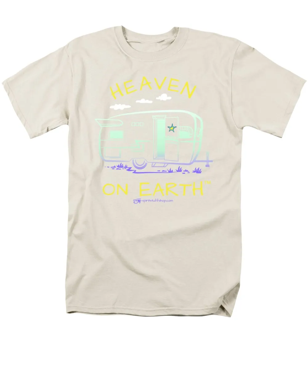 Camper/rv Heaven On Earth - Men's T-Shirt  (Regular Fit)