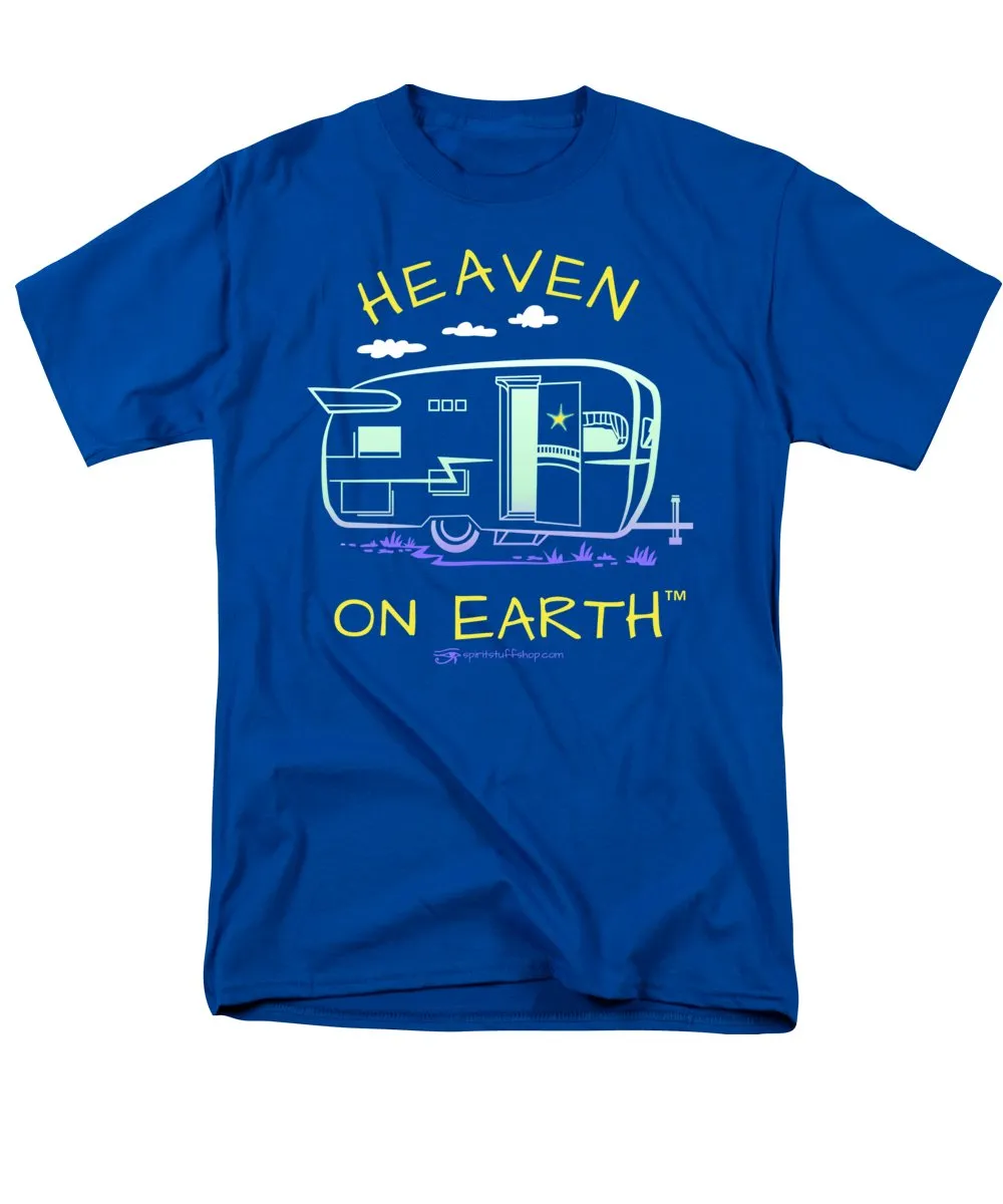 Camper/rv Heaven On Earth - Men's T-Shirt  (Regular Fit)