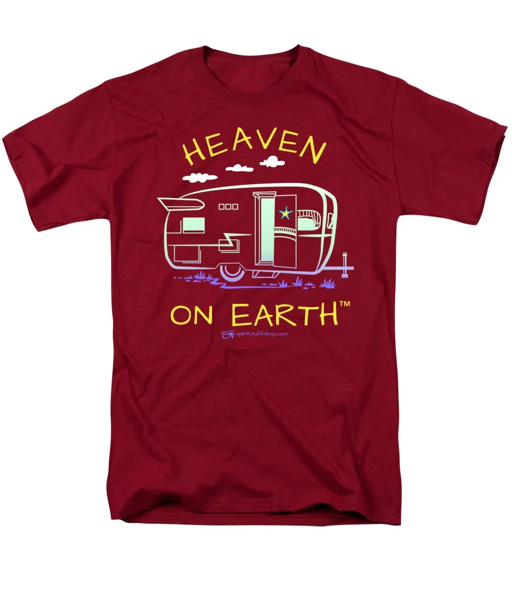 Camper/rv Heaven On Earth - Men's T-Shirt  (Regular Fit)