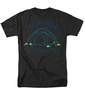 Camping/tent Heaven On Earth - Men's T-Shirt  (Regular Fit)