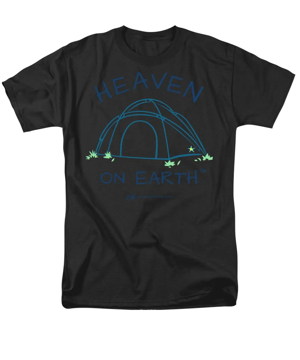 Camping/tent Heaven On Earth - Men's T-Shirt  (Regular Fit)