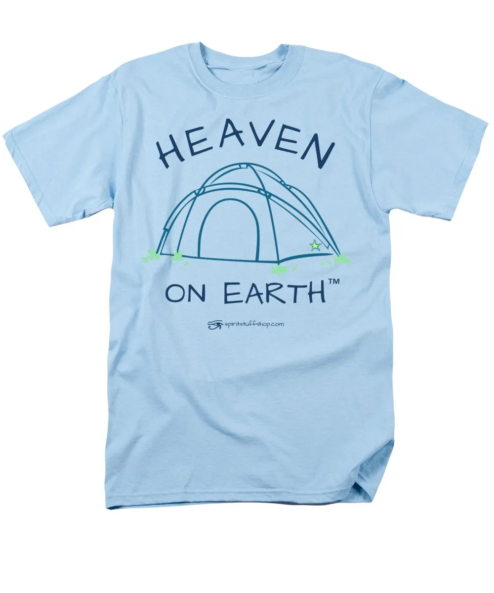 Camping/tent Heaven On Earth - Men's T-Shirt  (Regular Fit)
